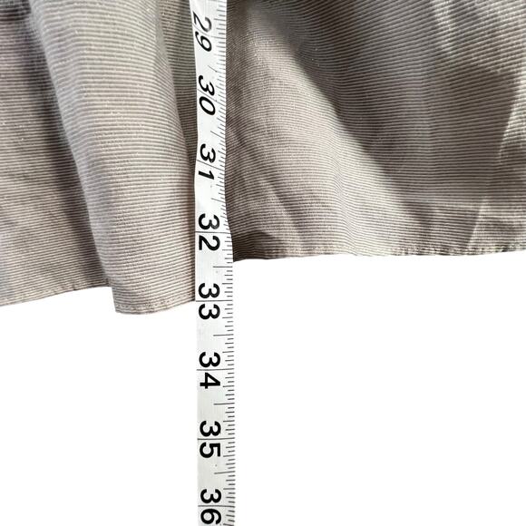 BCBGeneration Mini Dress 2 Light Gray Metallic Studded Pockets Fit Flare HOCO - Picture 12 of 16